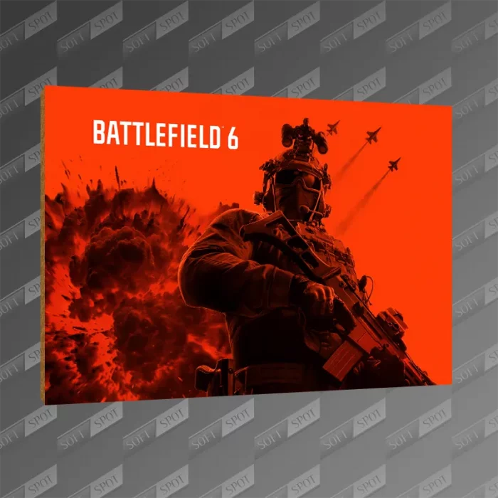 تخته شاسی طرح Battlefield 6 Phantom Edition MDF-247