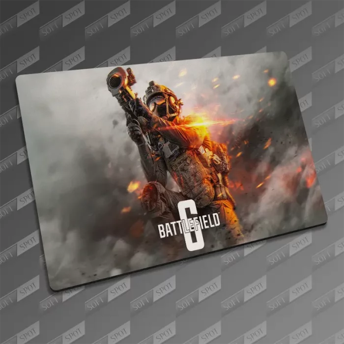 ماوس پد طرح Battlefield 6 Engineer MP-249