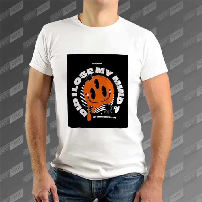 تیشرت مردانه طرح Did I Lose My Mind TS-943
