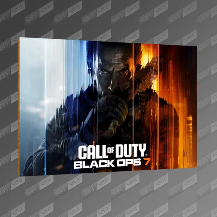 تخته شاسی طرح Call of Duty Black Ops 7 Key art MDF-249