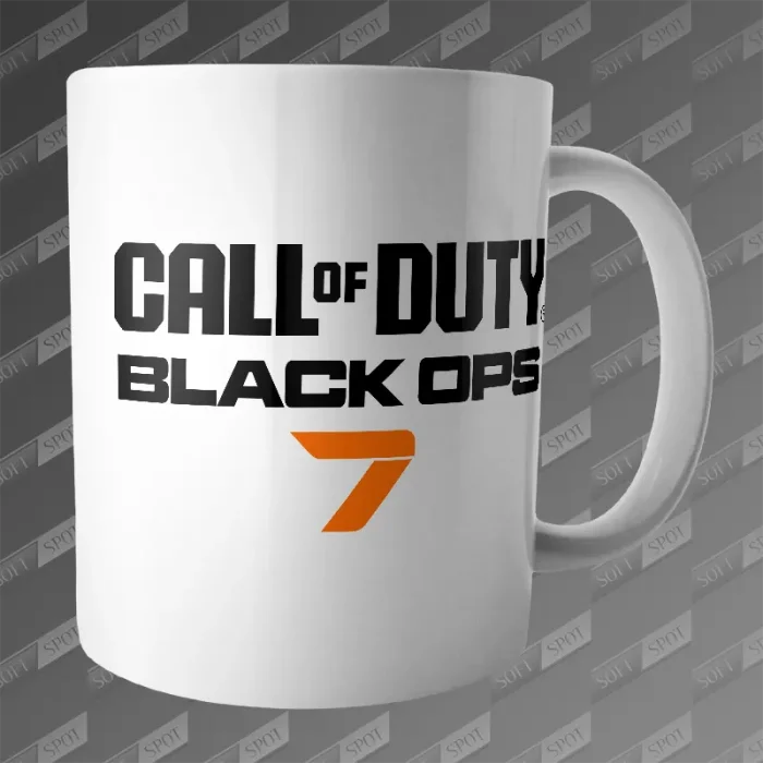 ماگ طرح Call of Duty Black Ops 7 Logo MG-640