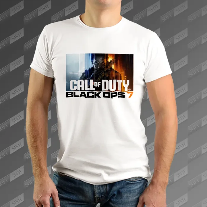 تیشرت مردانه طرح Call of Duty Black Ops 7 Key Art TS-949
