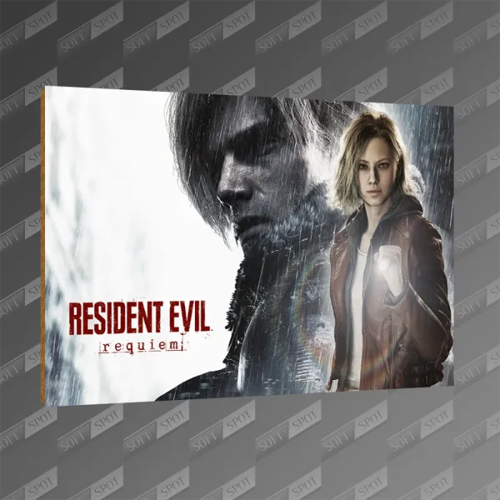 تخته شاسی طرح Resident Evil Requiem Key art MDF-250