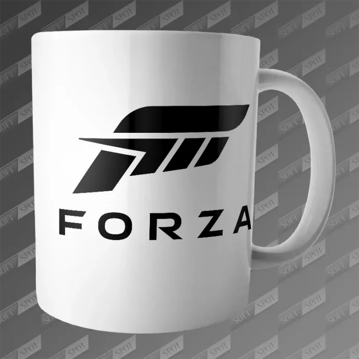 ماگ طرح Forza Black Logo MG-646