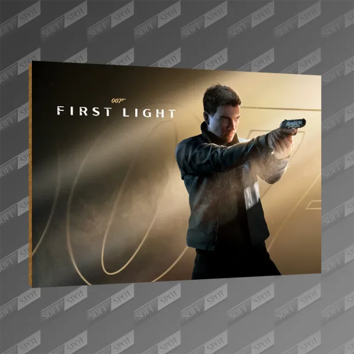 تخته شاسی طرح 007 First Light Key art MDF-254