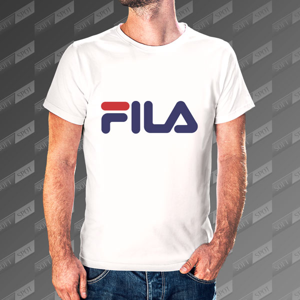 تیشرت مردانه طرح FILA TS-14