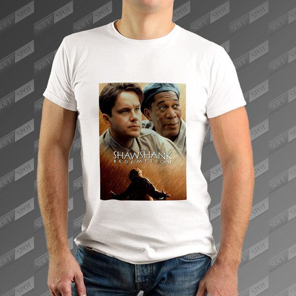 تیشرت مردانه طرح The Shawshank Redemption TS-190