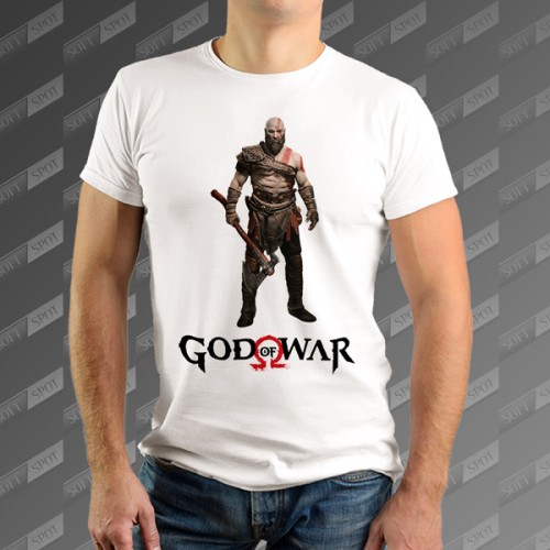 تیشرت مردانه طرح God of War TS-168
