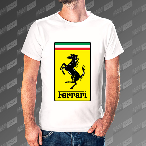 تیشرت مردانه طرح Ferrari TS-48