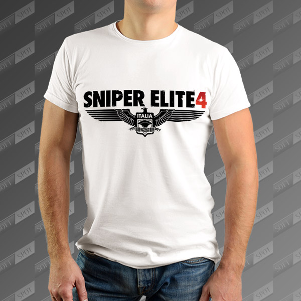 تیشرت مردانه طرح Sniper Elite 4 TS-22