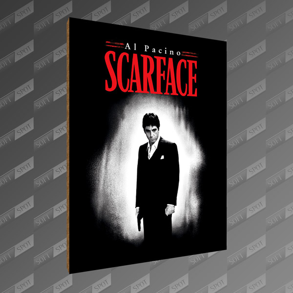 تخته شاسی طرح Scarface MDF-06