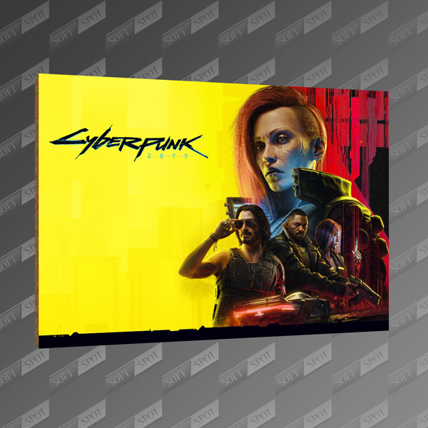 تخته شاسی طرح Cyberpunk 2077 MDF-10