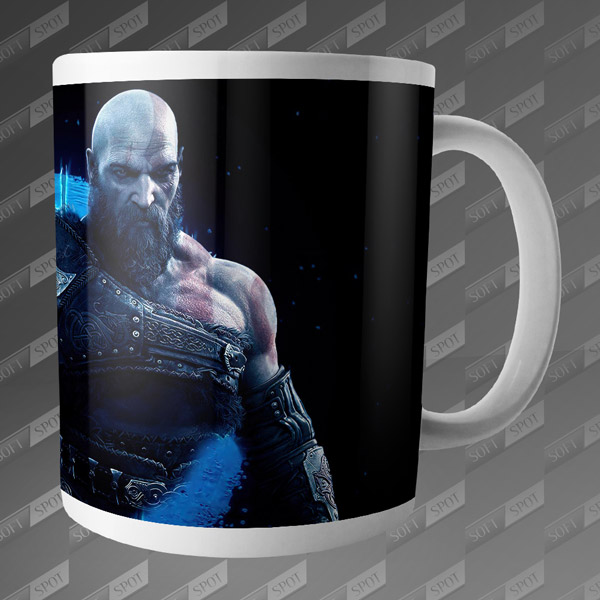 ماگ طرح God of War Ragnarok Kratos and Atreus MG-35