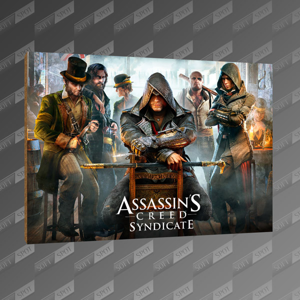 تخته شاسی طرح Assassins Creed Syndicate MDF-64