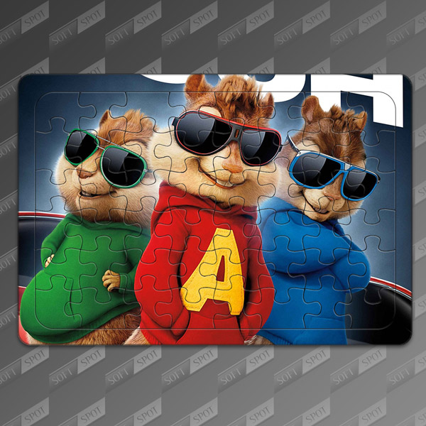 پازل طرح Alvin and the Chipmunks PZL-12