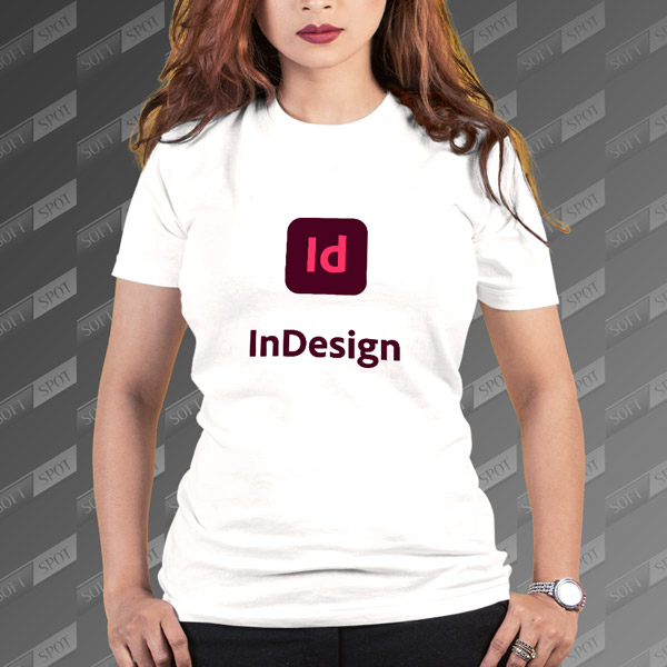 تیشرت زنانه طرح InDesign TS-499