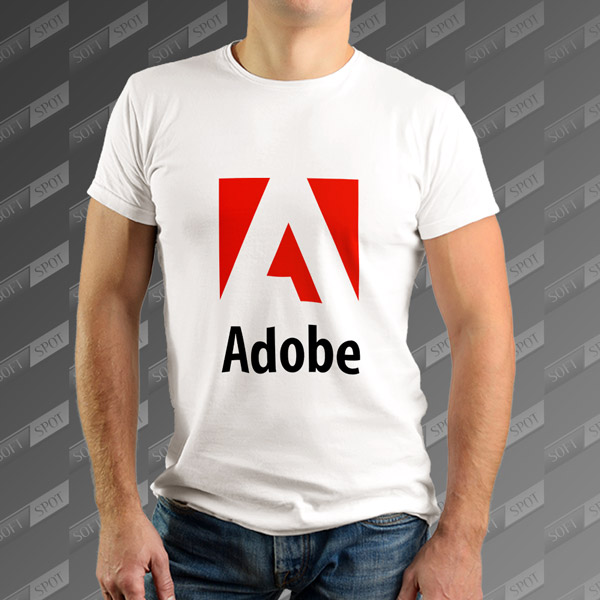 تیشرت مردانه طرح Adobe TS-501