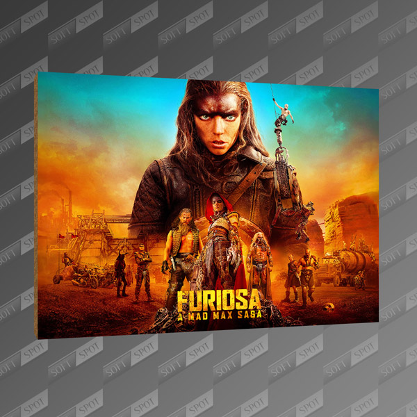 تخته شاسی طرح Furiosa A Mad Max Saga MDF-75