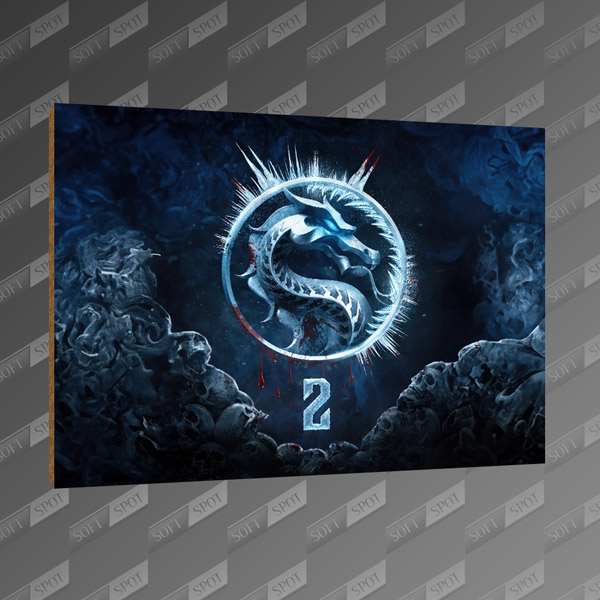 تخته شاسی طرح Mortal Kombat 2 MDF-79