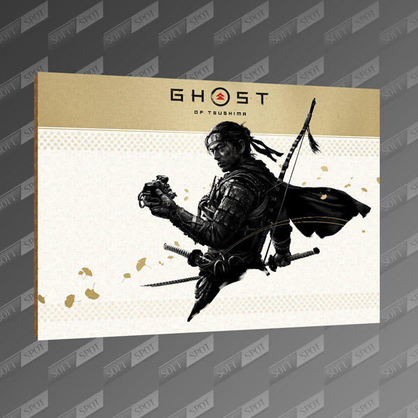 تخته شاسی طرح Ghost of Tsushima Fan Art MDF-82