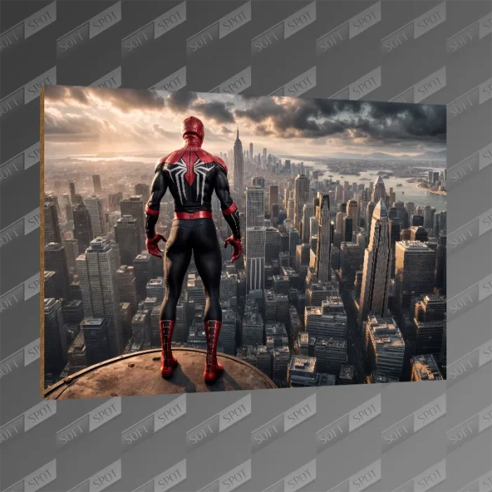 تخته شاسی طرح Spider-Man MDF-85