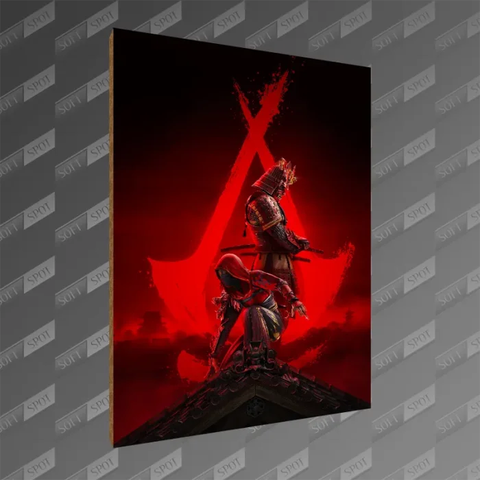 تخته شاسی طرح Assassins Creed Shadows MDF-90