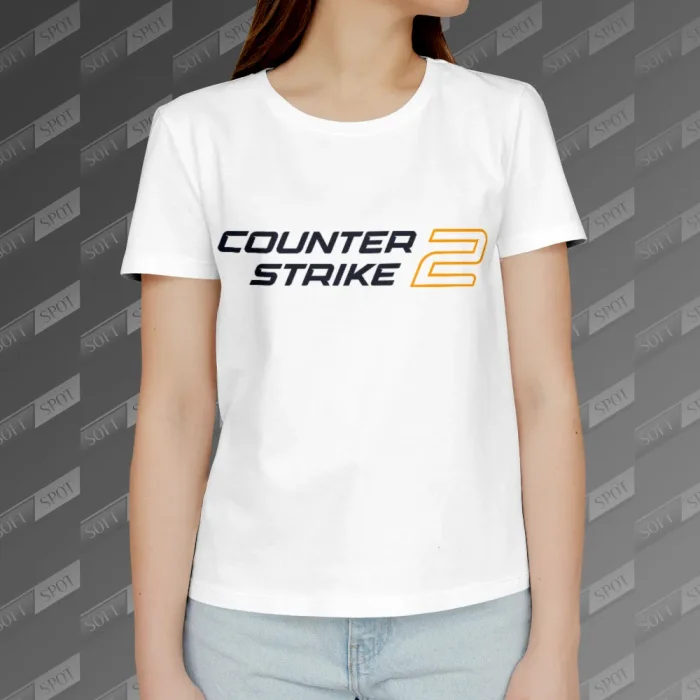 تیشرت زنانه طرح Counter-Strike 2 TS-520