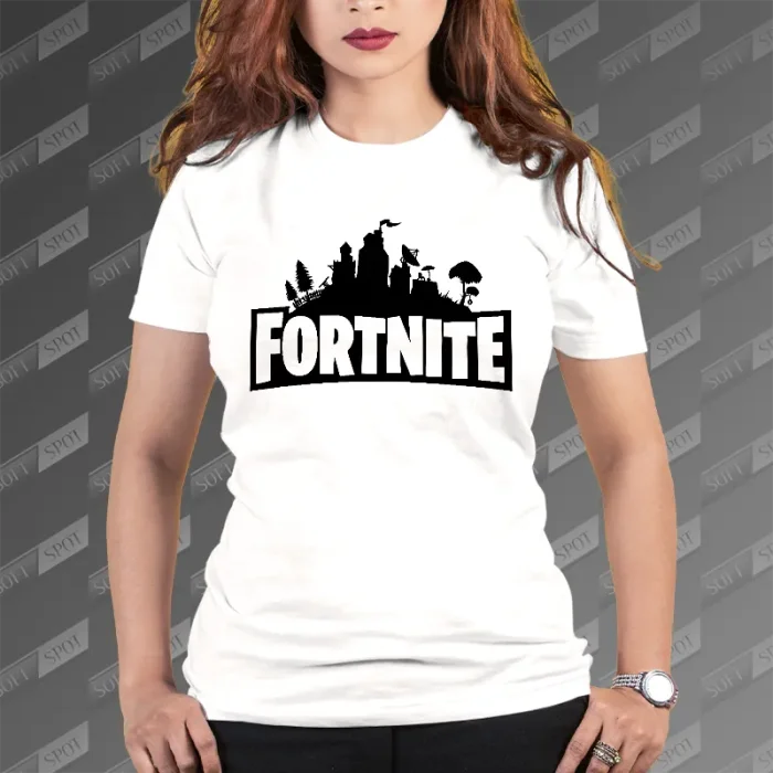 تیشرت زنانه طرح Fortnite TS-534