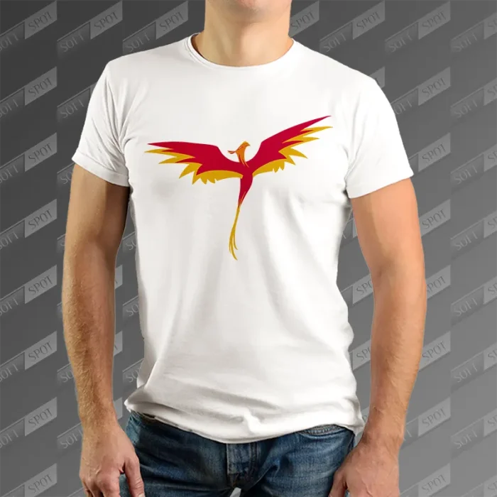تیشرت مردانه طرح Phoenix TS-542