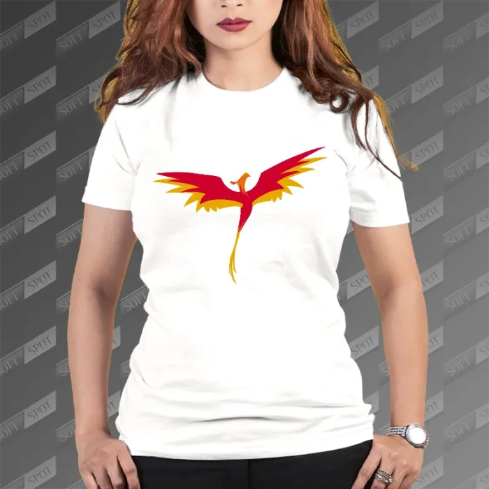 تیشرت زنانه طرح Phoenix TS-543