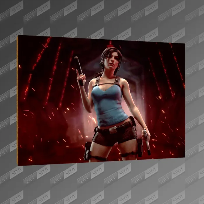 تخته شاسی طرح Lara Croft MDF-102