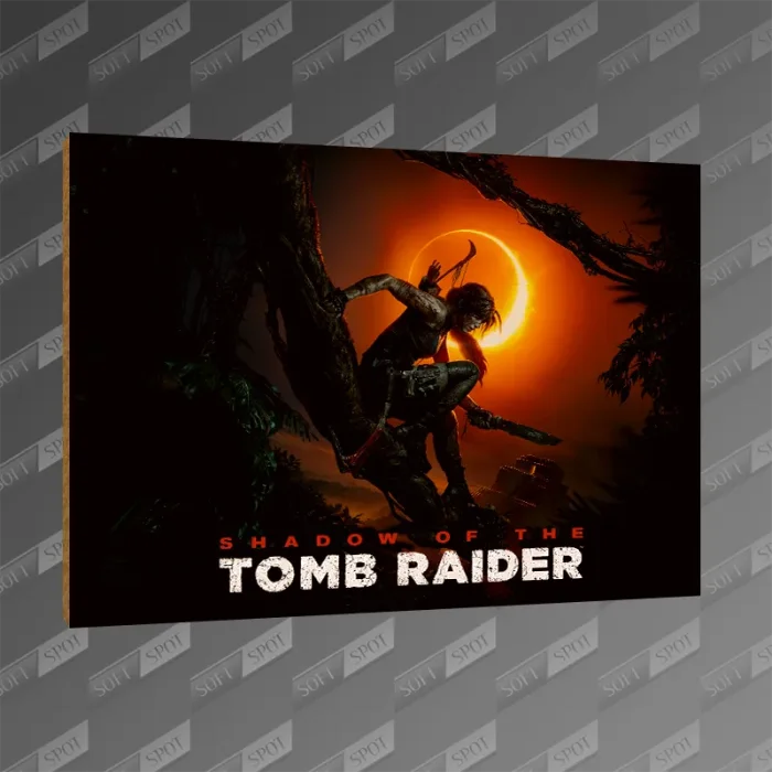 تخته شاسی طرح Shadow of the Tomb Raider Key Art MDF-103