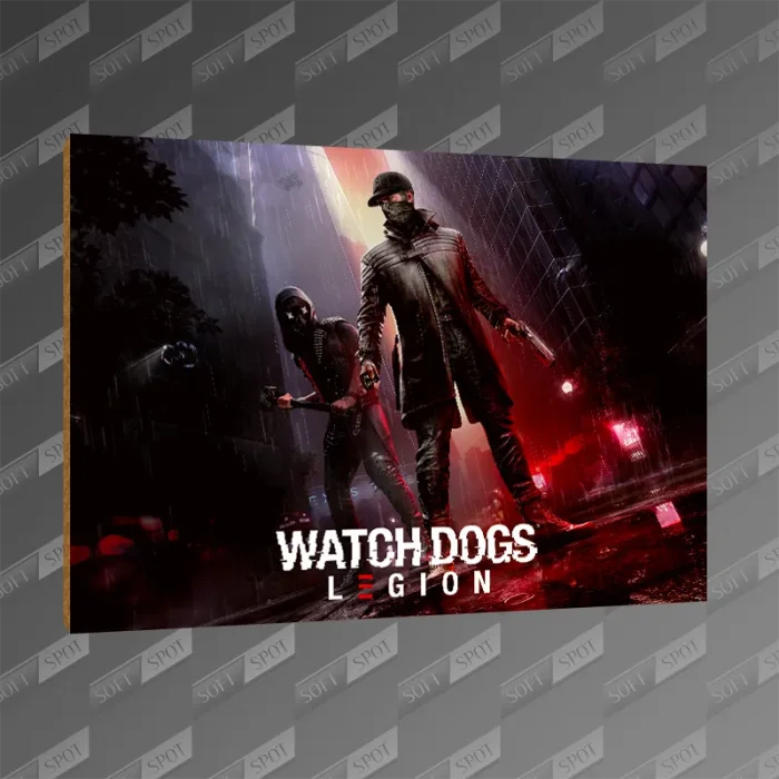 تخته شاسی طرح Watch Dogs Legion Protagonist MDF-106