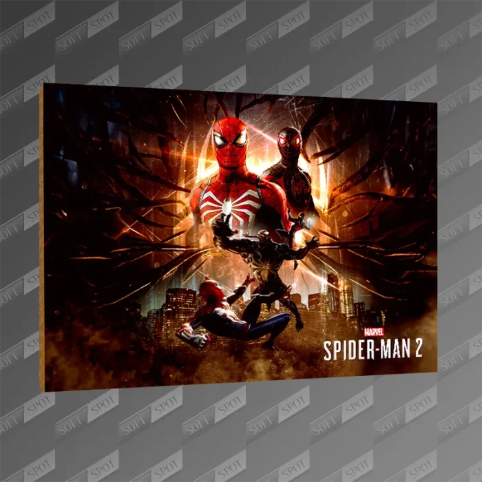 تخته شاسی طرح Marvels Spider-Man 2 Characters MDF-108