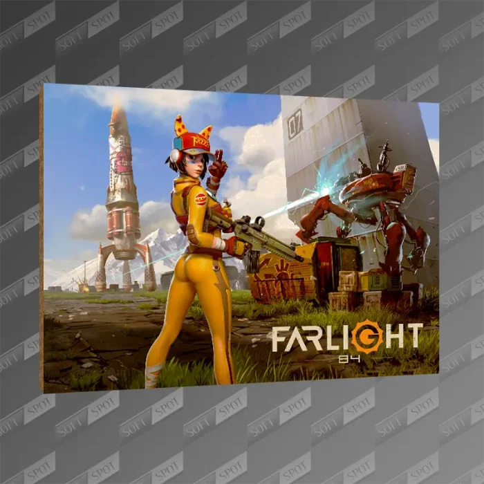 تخته شاسی طرح Farlight 84 Key Art MDF-110