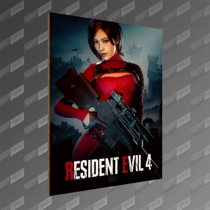 تخته شاسی طرح Resident Evil 4 Ada Wong MDF-112