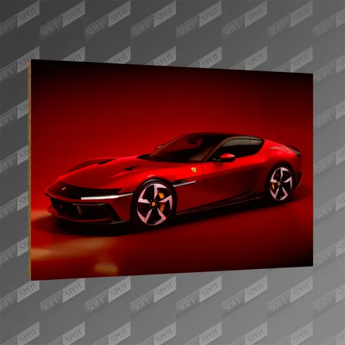 تخته شاسی طرح Ferrari 12Cilindri MDF-116