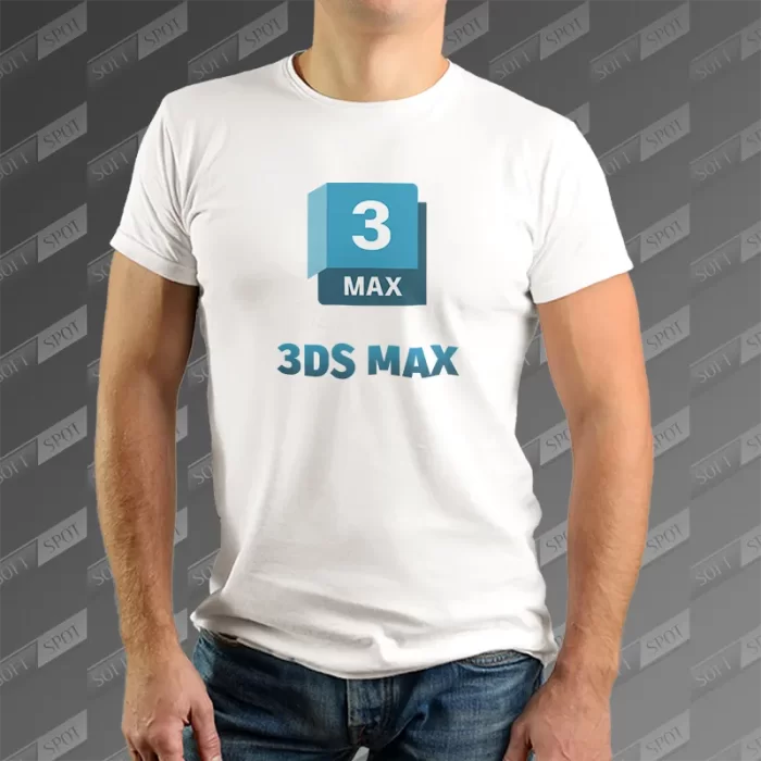تیشرت مردانه طرح 3ds Max TS-557