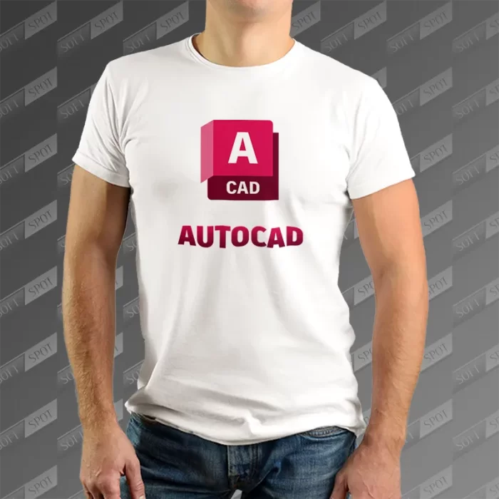 تیشرت مردانه طرح AutoCAD TS-560