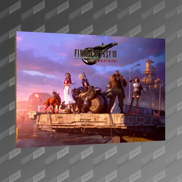 تخته شاسی طرح Final Fantasy VII Rebirth MDF-129