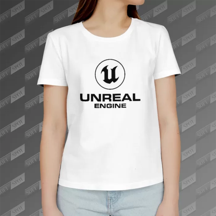 تیشرت زنانه طرح Unreal Engine TS-584