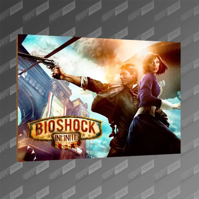تخته شاسی طرح Bioshock Infinite MDF-142