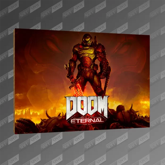 تخته شاسی طرح Doom Eternal MDF-144