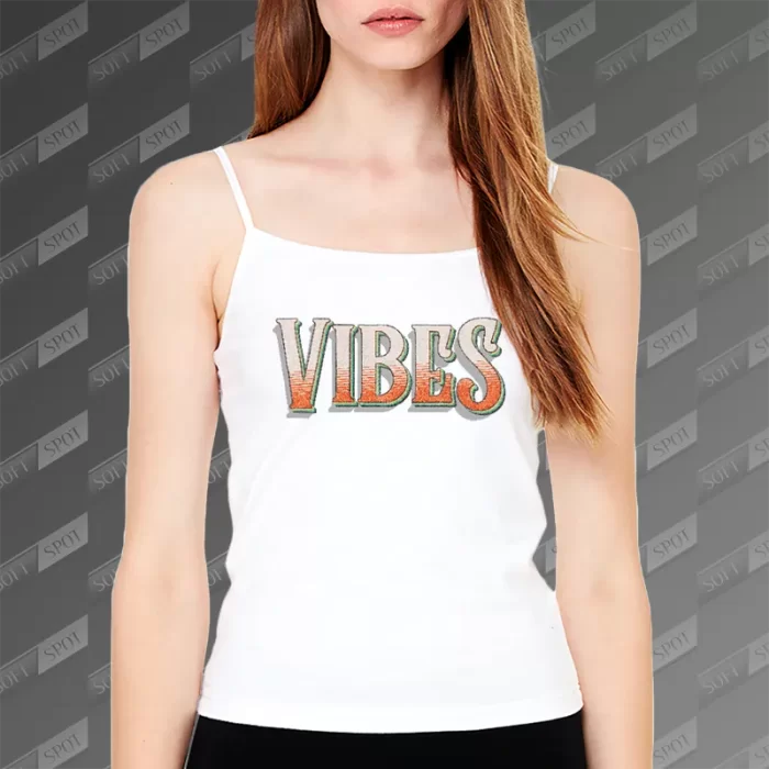 تاپ زنانه طرح Vibes TS-594