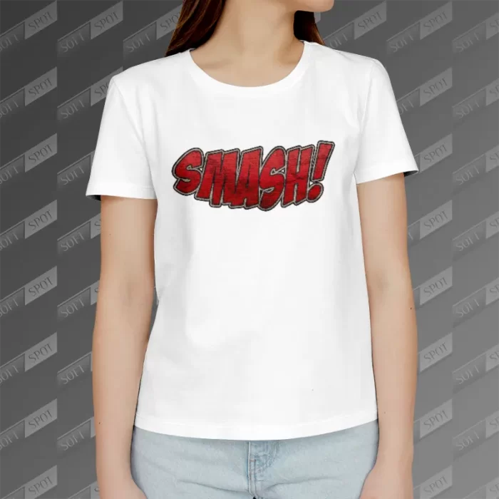 تیشرت زنانه طرح SMASH TS-608