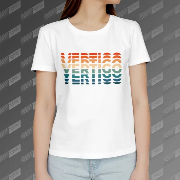 تیشرت زنانه طرح Vertigo TS-614