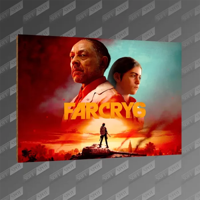 تخته شاسی طرح Far Cry 6 Fan Art MDF-161