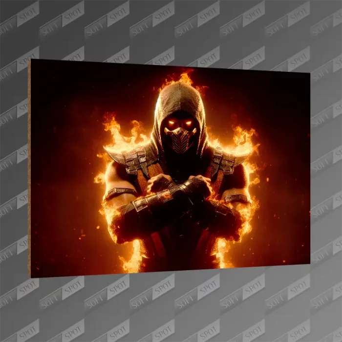 تخته شاسی طرح Mortal Kombat Spectre MDF-169