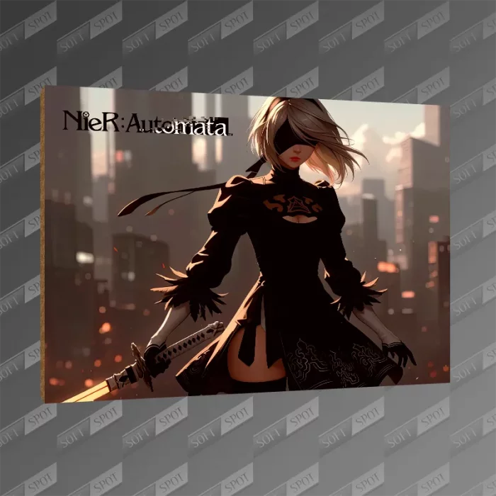 تخته شاسی طرح Nier Automata 2B MDF-170