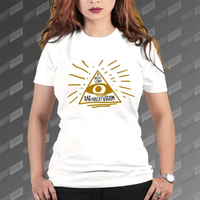 تیشرت زنانه طرح Great Leader TS-636